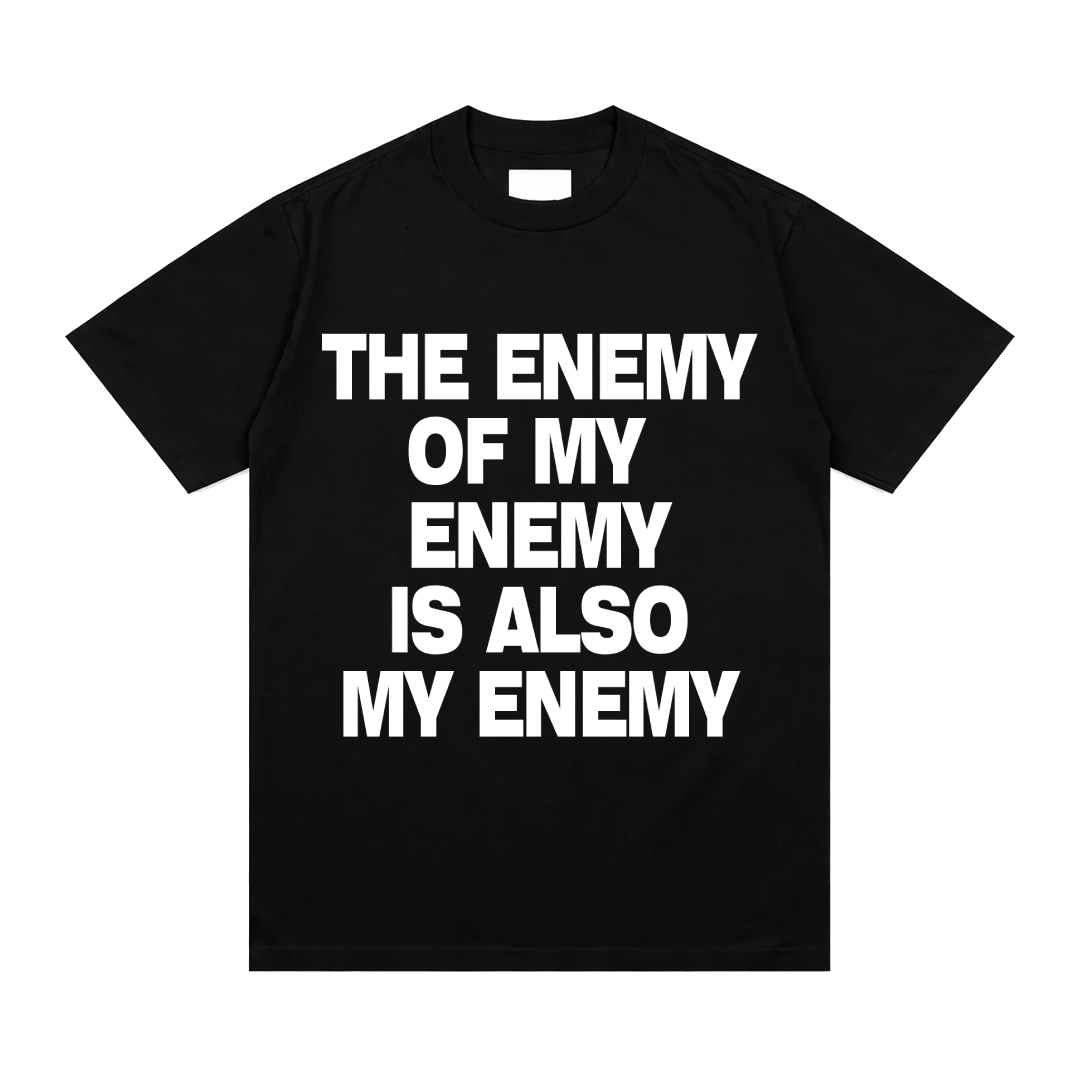 ENEMIES (Black Tee)